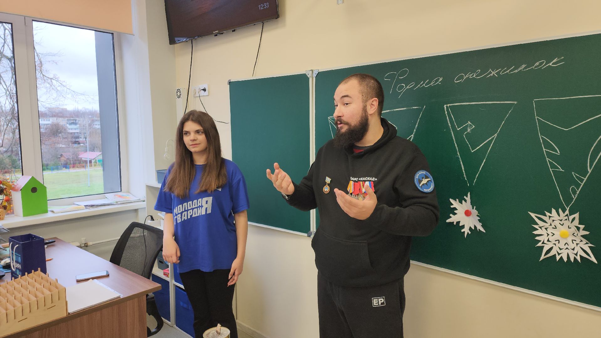 кашира, школа, дети, сво, гуманитарная помощь, новый год,