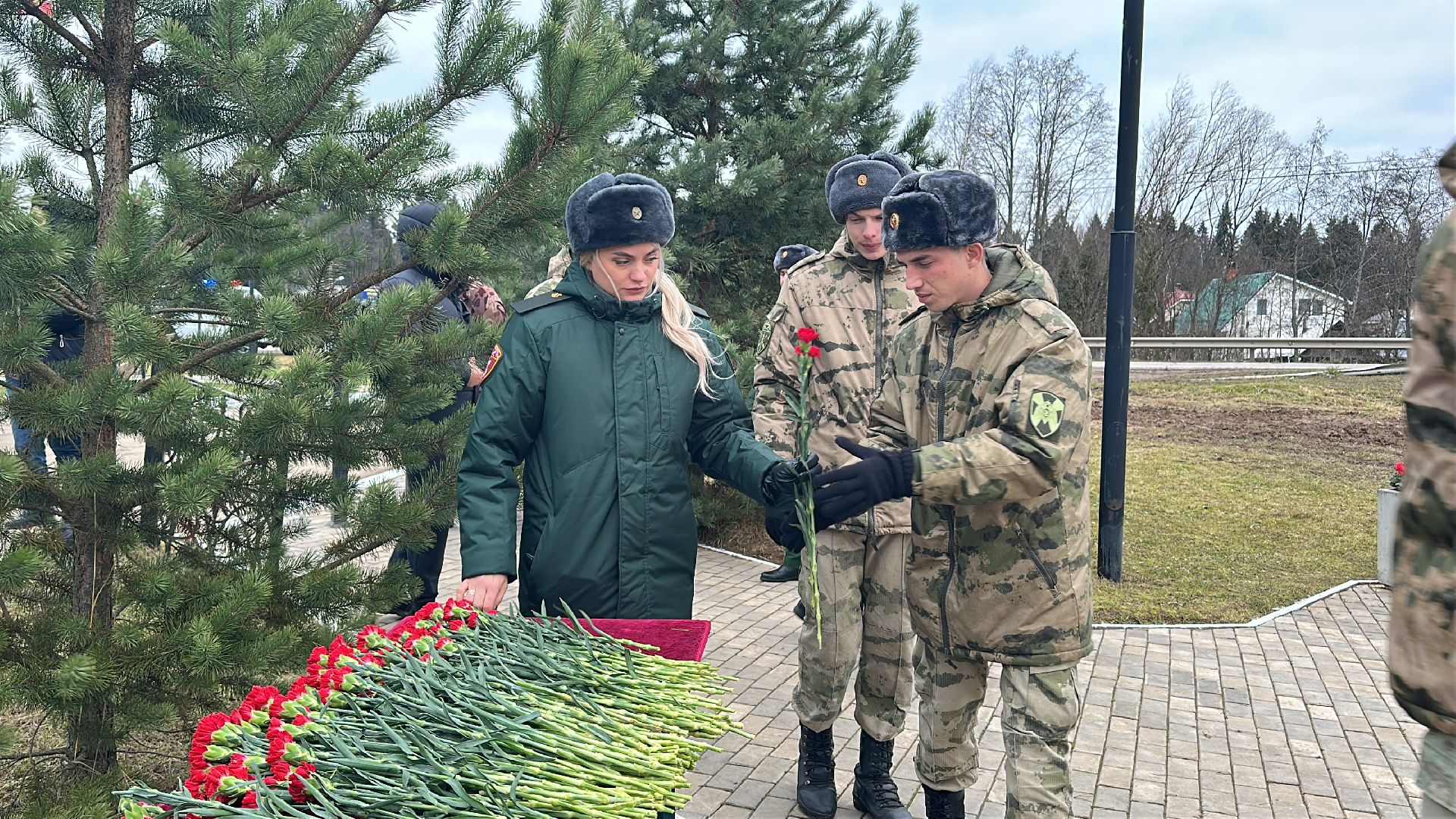 пушкинский городской округ, возложение цветов, открытие памятника,