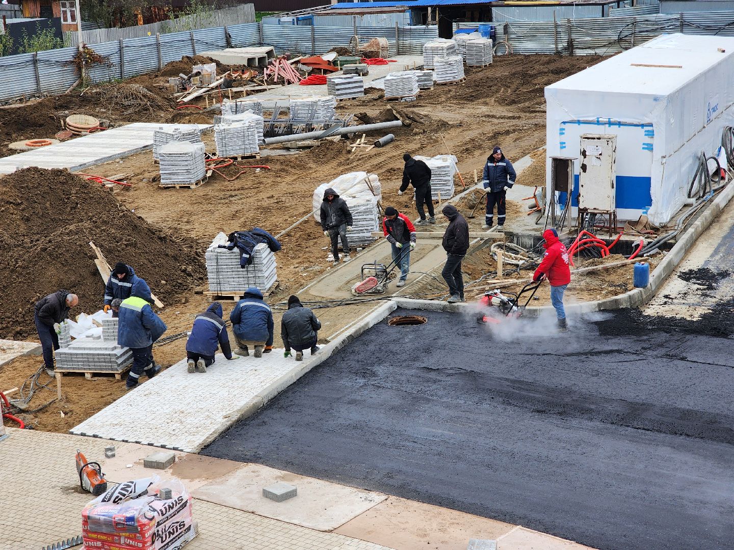 строительство, поликлиника, заречье, ногинск, богородский городский округ,