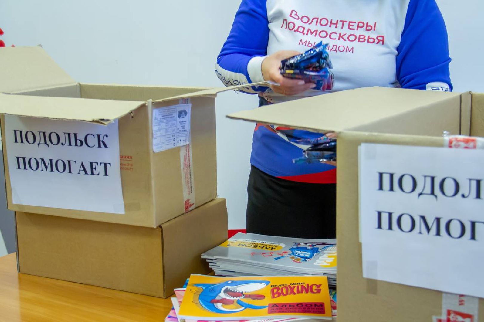 Подольск, волонтеры