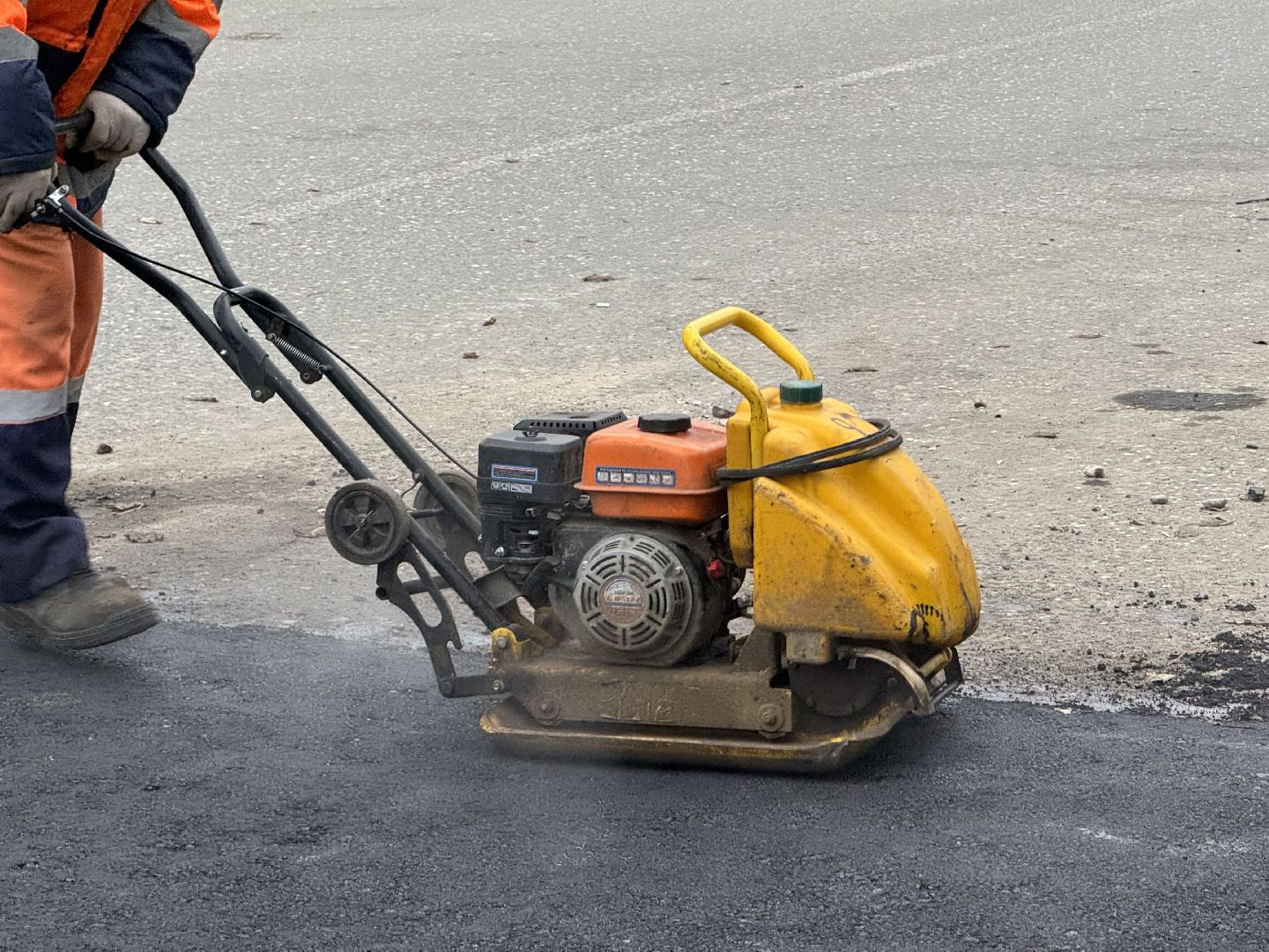 Сергиев Посад, улица Дружбы, ямочный ремон,