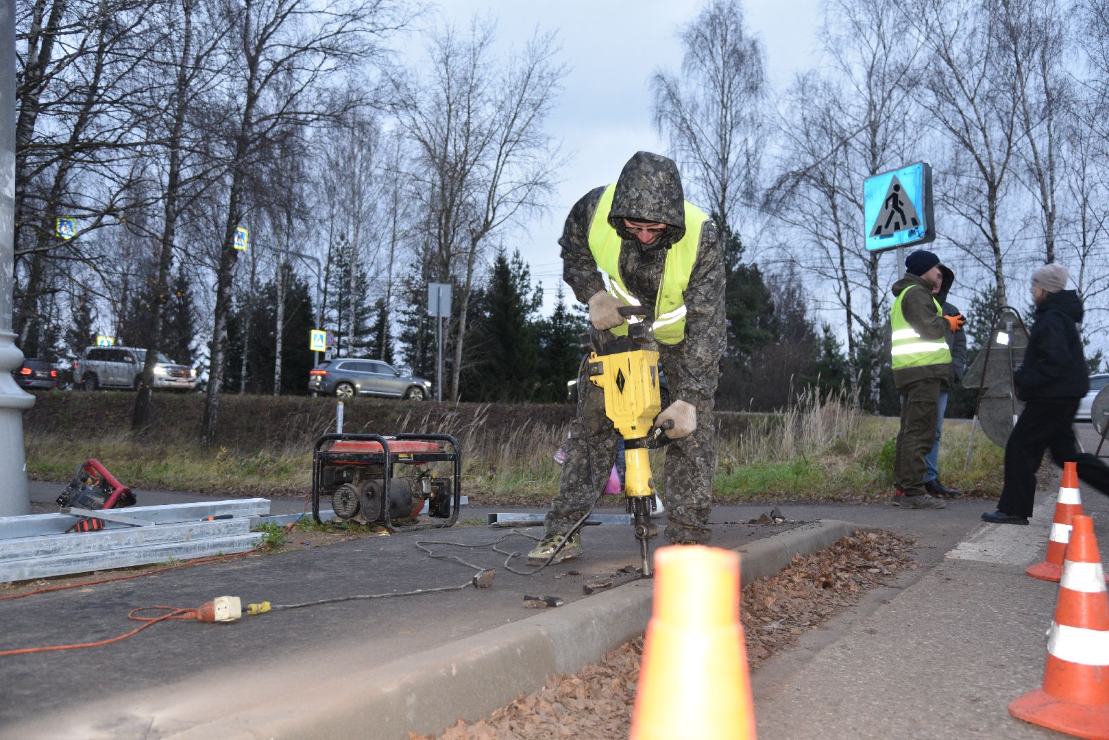 лотошино, кировский, безопасное движение, тротуар,