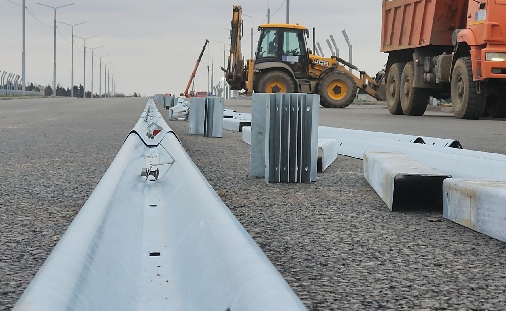 стройка, дорога, развязка, асфальт,