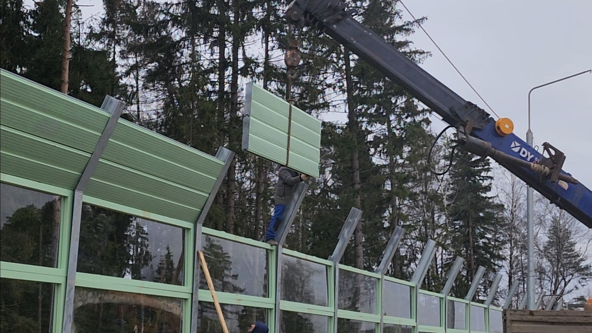 стройка, дорога, развязка, асфальт,