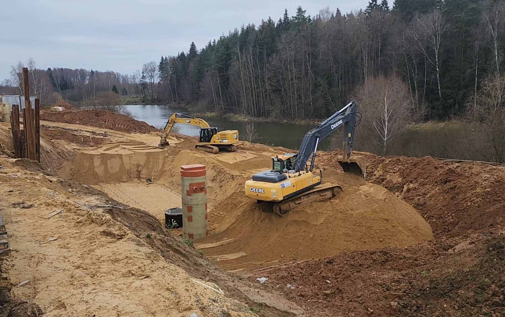 стройка, дорога, развязка, асфальт,