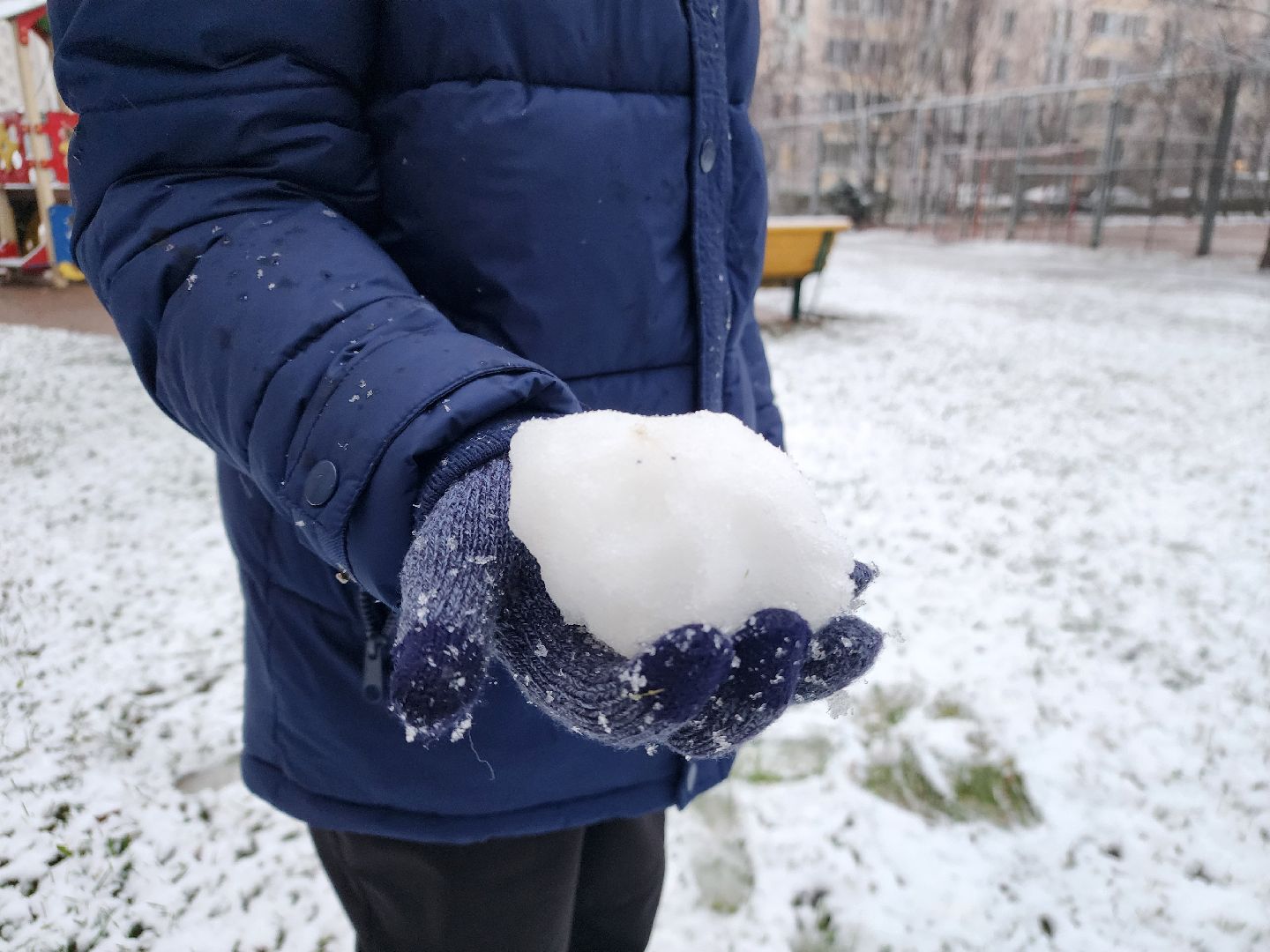 подольск, первый снег, Снежки, погода,