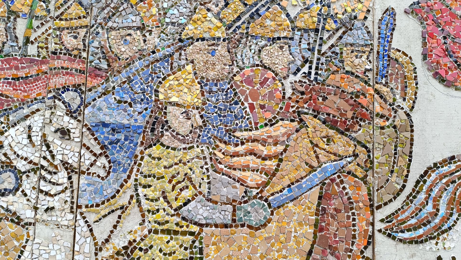 Лобня, мозаика, выставка