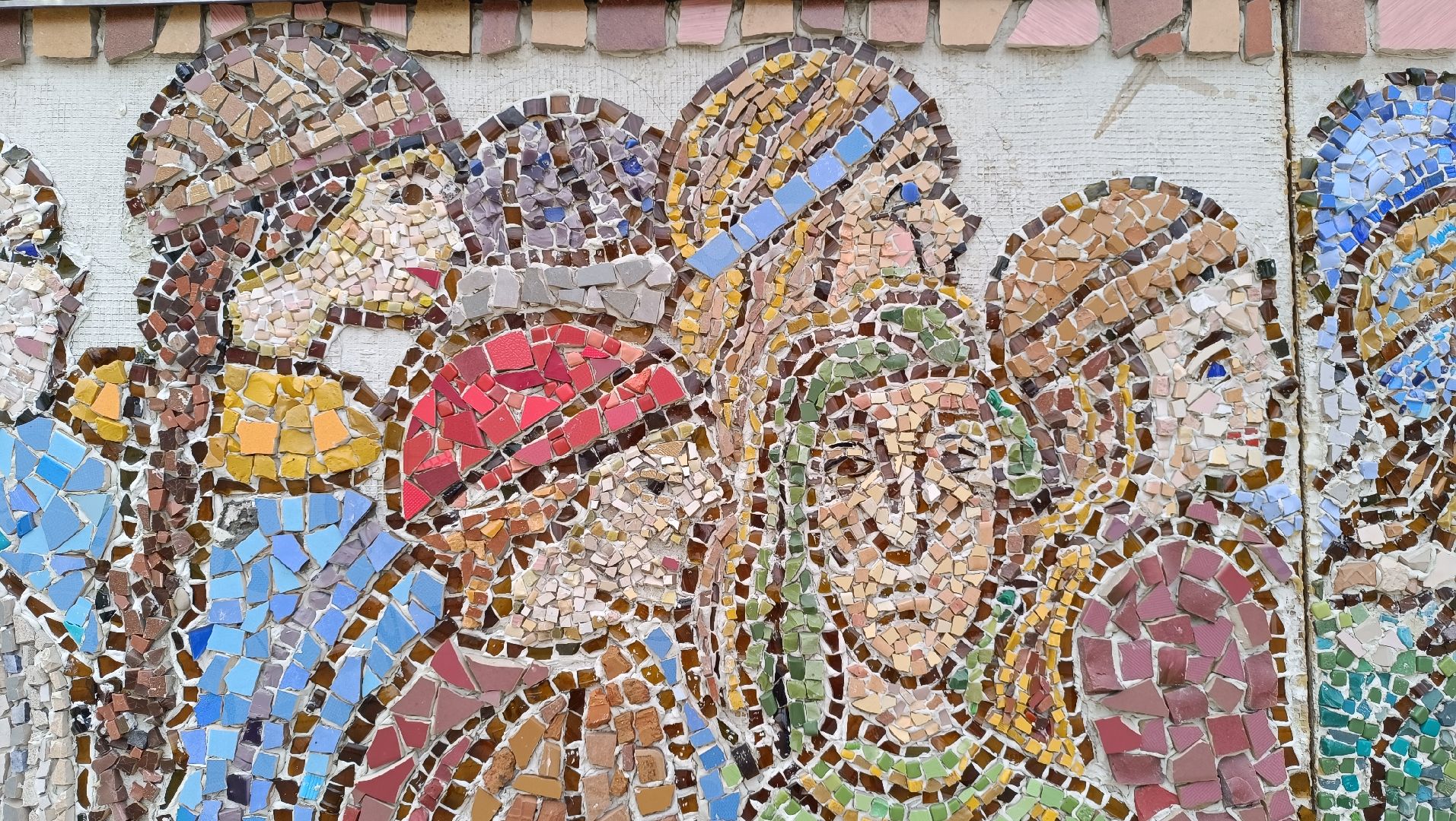 Лобня, мозаика, выставка