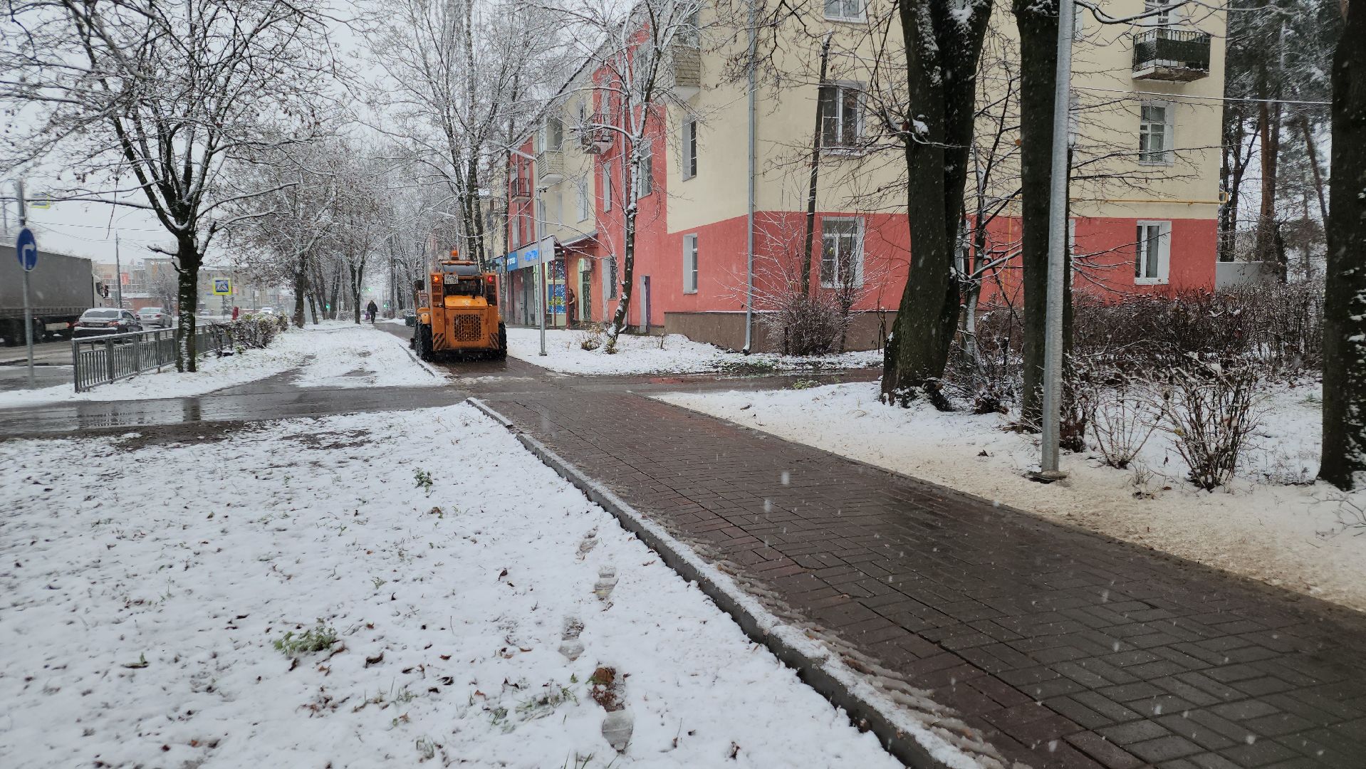 уборка снега, орехово-зуево, ликино-дулево,