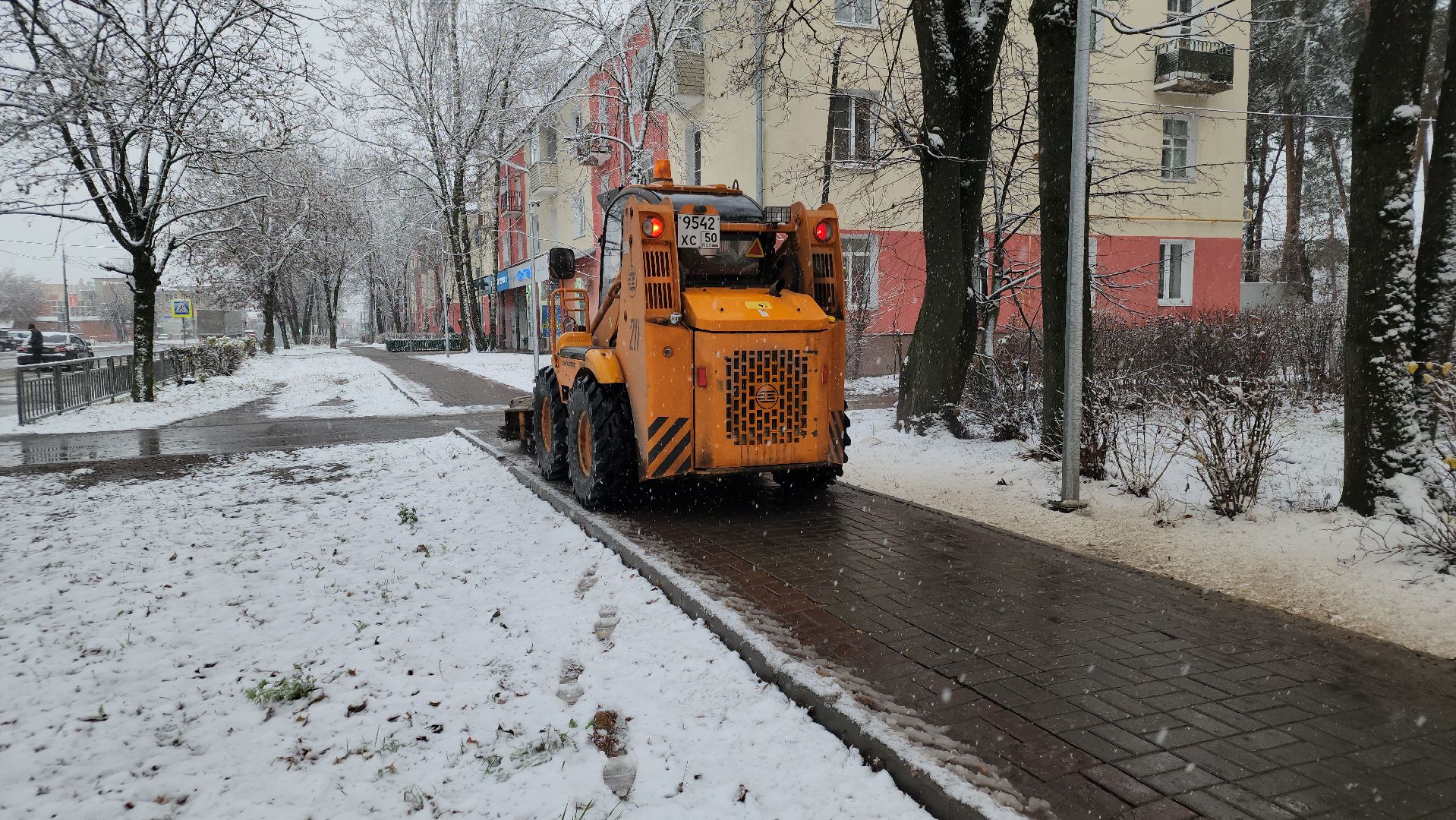 уборка снега, орехово-зуево, ликино-дулево,