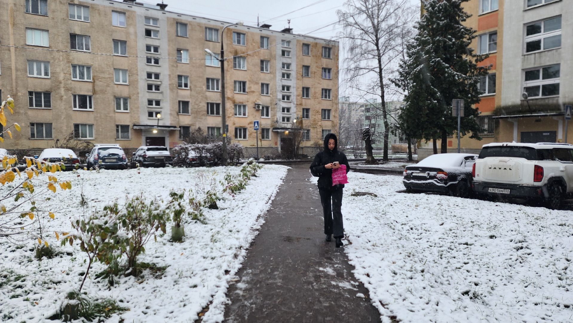 клин, снег, карла маркса,