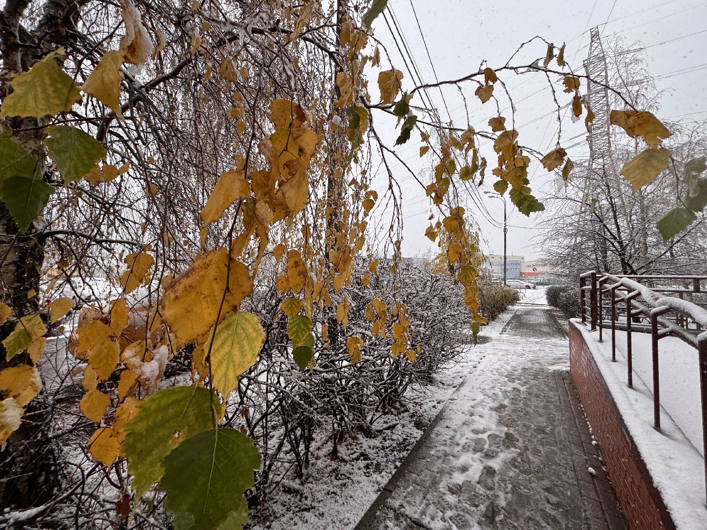 Первый снег, Одинцово, Одинцовское ДРСУ, Полная готовность ,