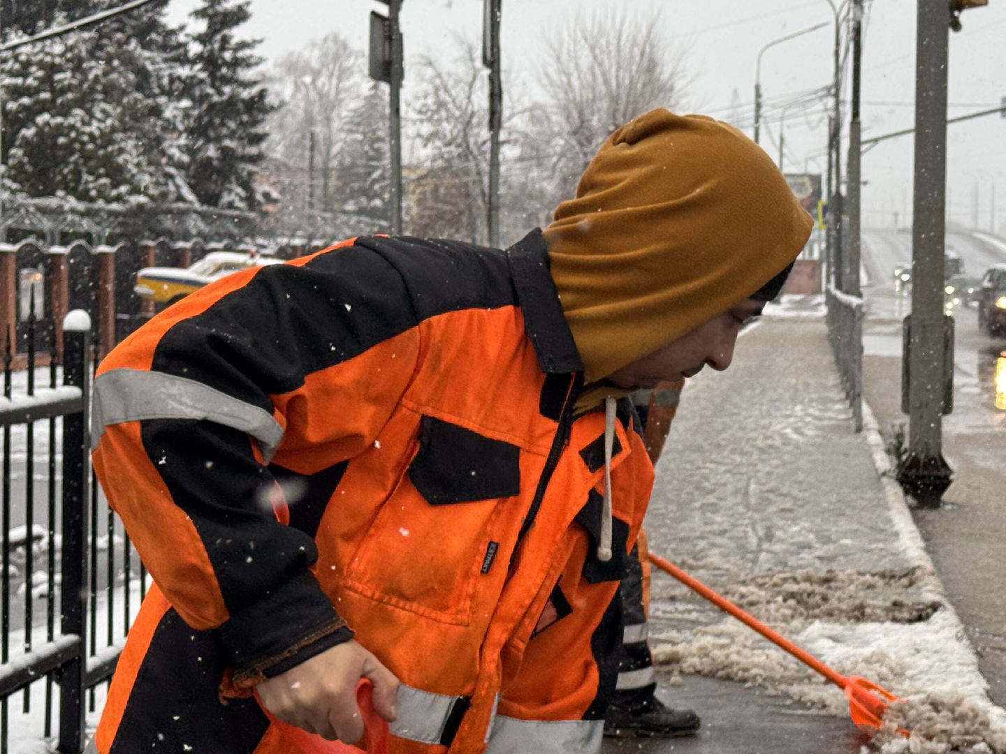 Первый снег, Одинцово, Одинцовское ДРСУ, Полная готовность ,