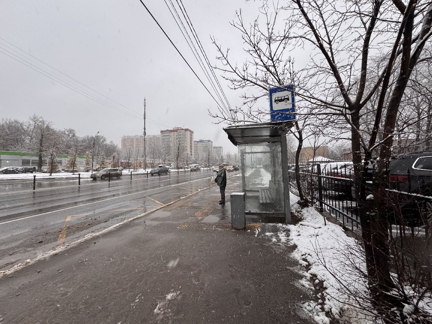 Первый снег, Одинцово, Одинцовское ДРСУ, Полная готовность ,