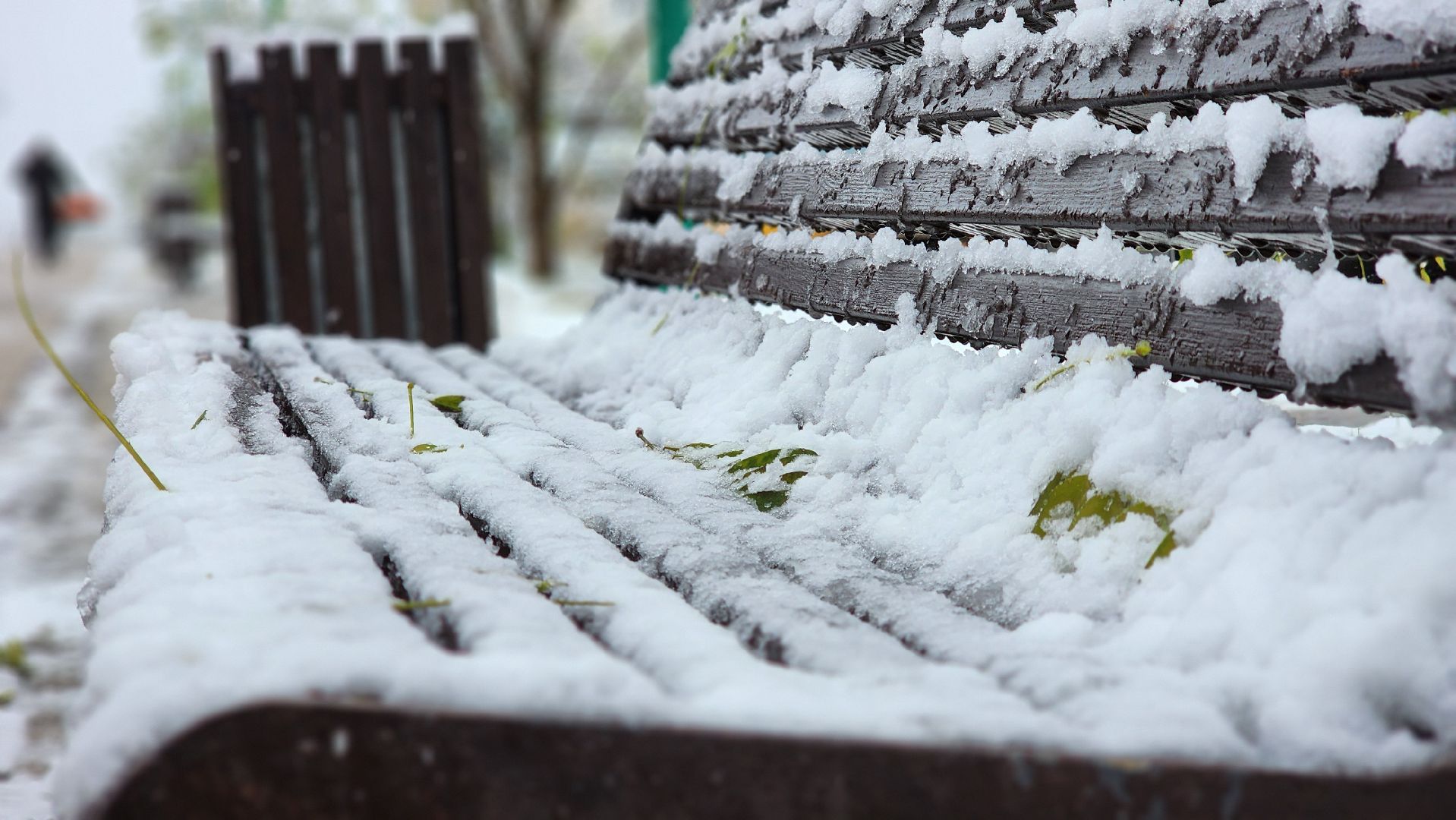 Руза, благоустройство, Первый снег, Уборка снега,