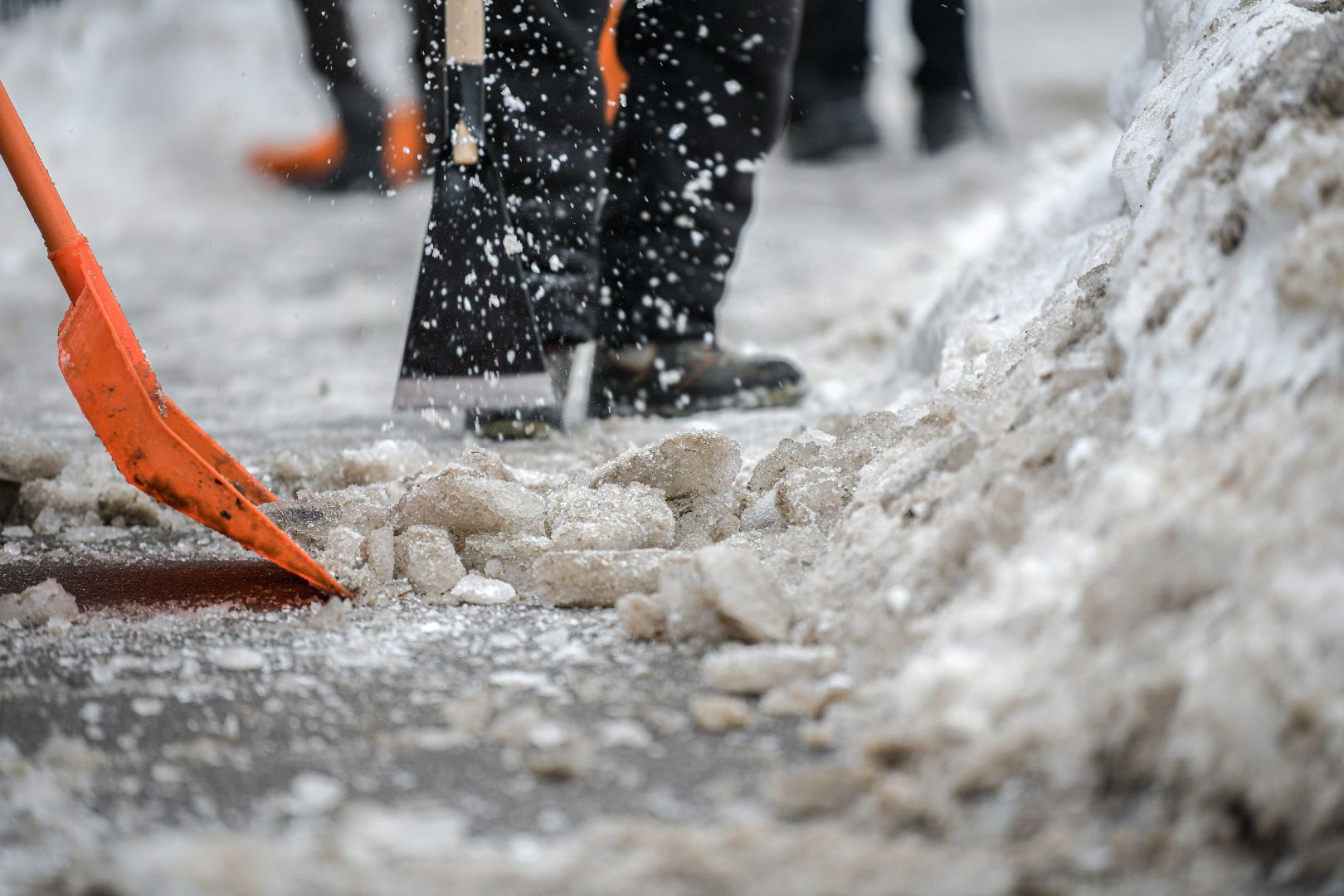 снег, погода, уборка,
