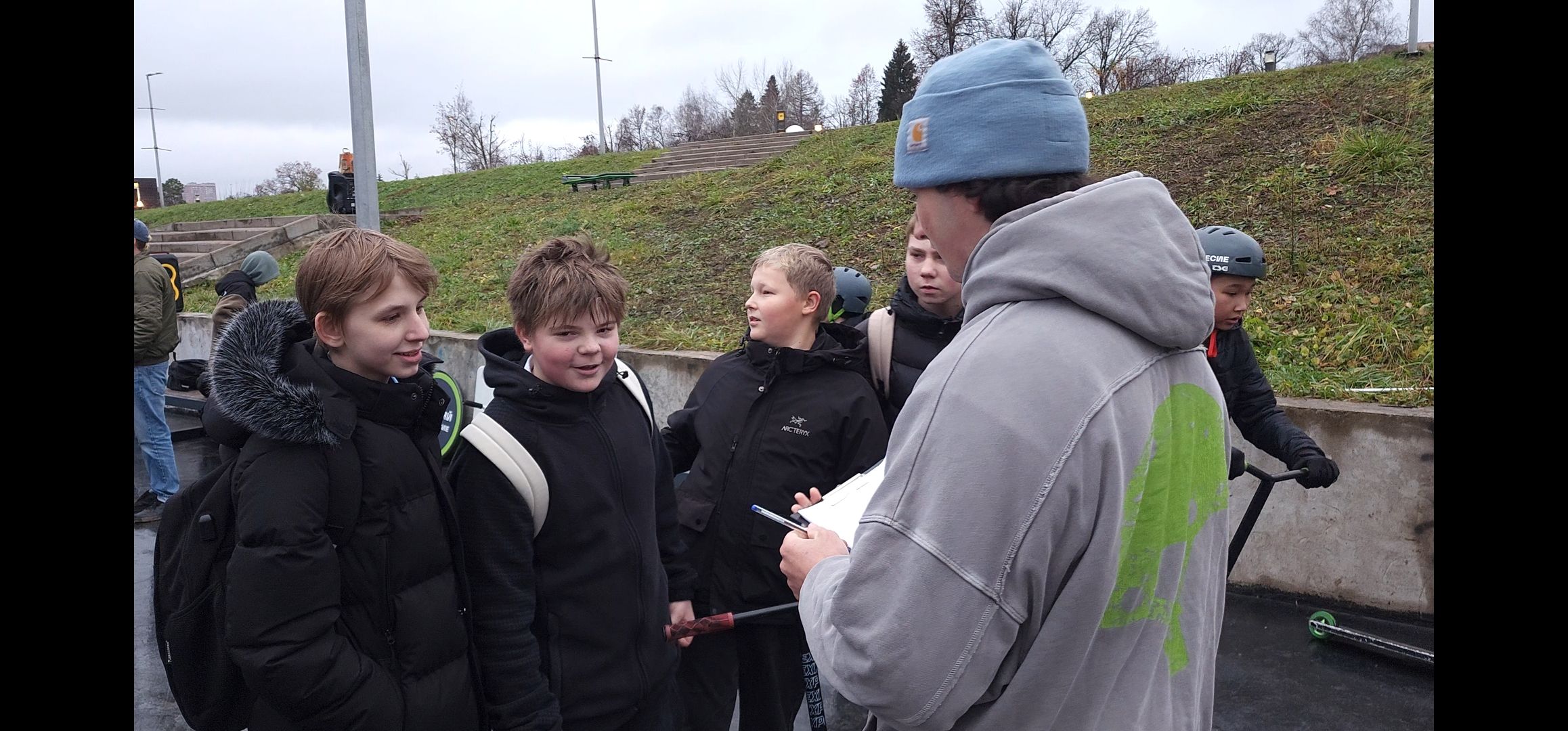 скейт, самокат, спорт,