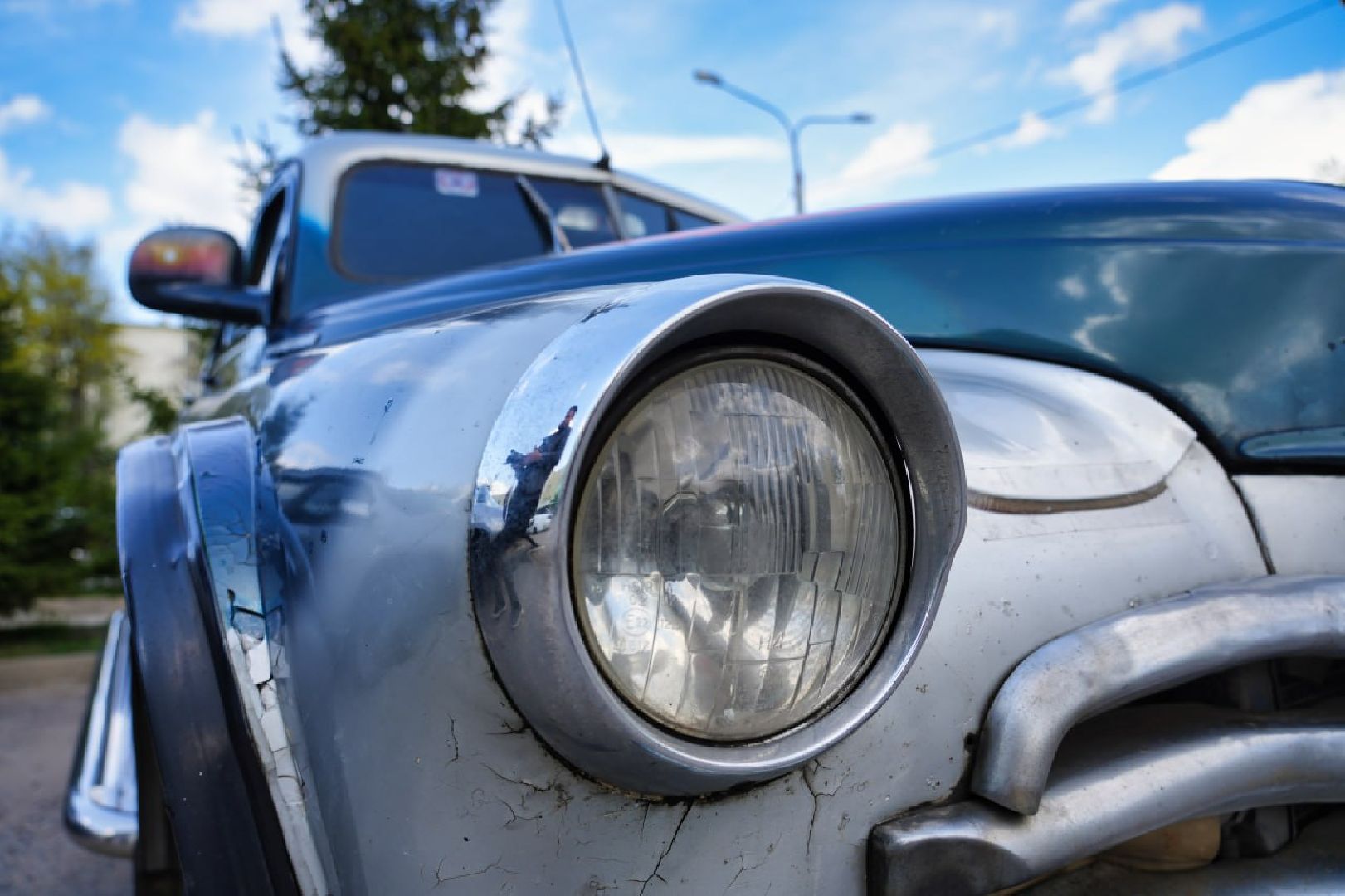 Сергиев Посад, Сергиево-Посадский городской округ, Победа, Люди, Автомобиль, Ретроавто