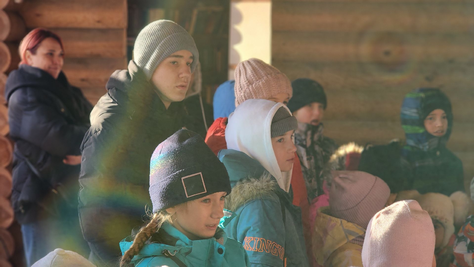 Руза, парк городок, день рождения деда мороза,