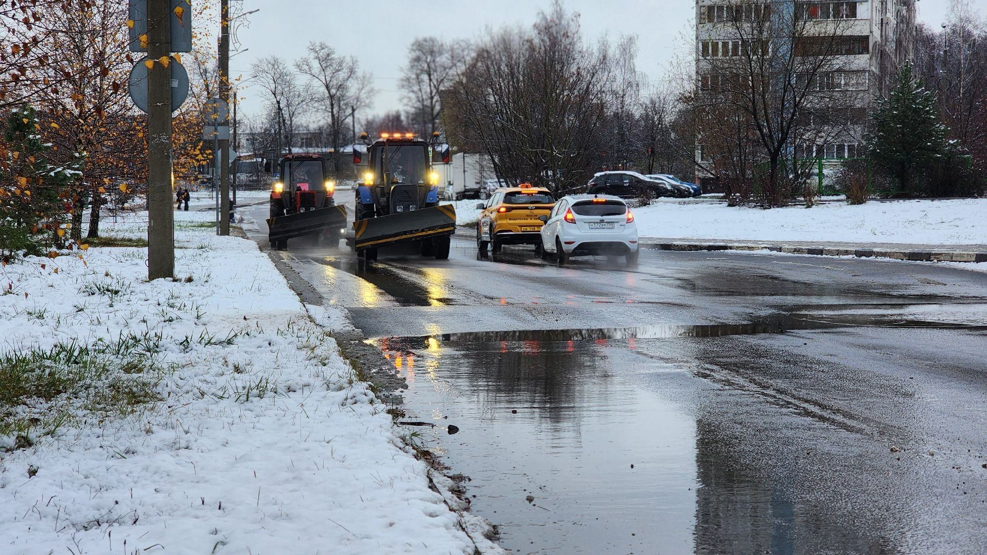 снег, коммунальщики, жкх, лосино-петровский,