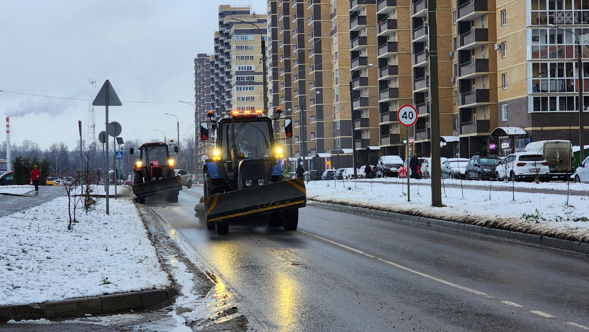 снег, коммунальщики, жкх, лосино-петровский,
