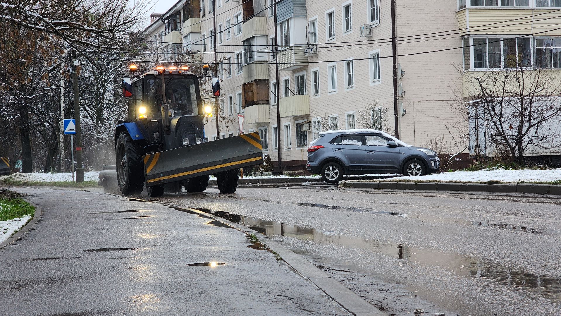 снег, коммунальщики, жкх, лосино-петровский,