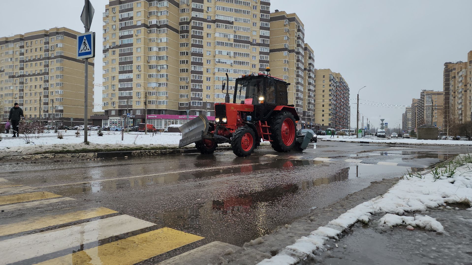 снег, коммунальщики, жкх, лосино-петровский,