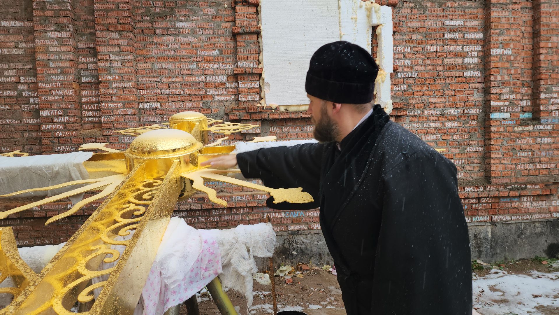 купол над храмом, Лобня,храм в лобне,