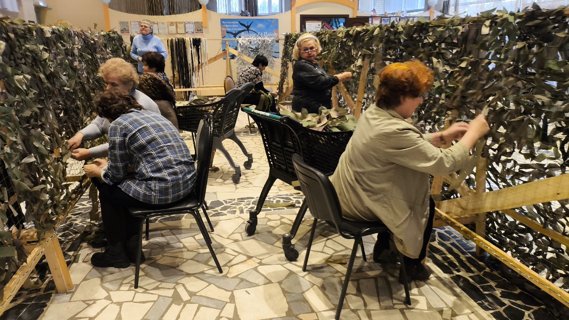 маскировочные сети , видное za победу , ленинский городской округ, волонтеры,