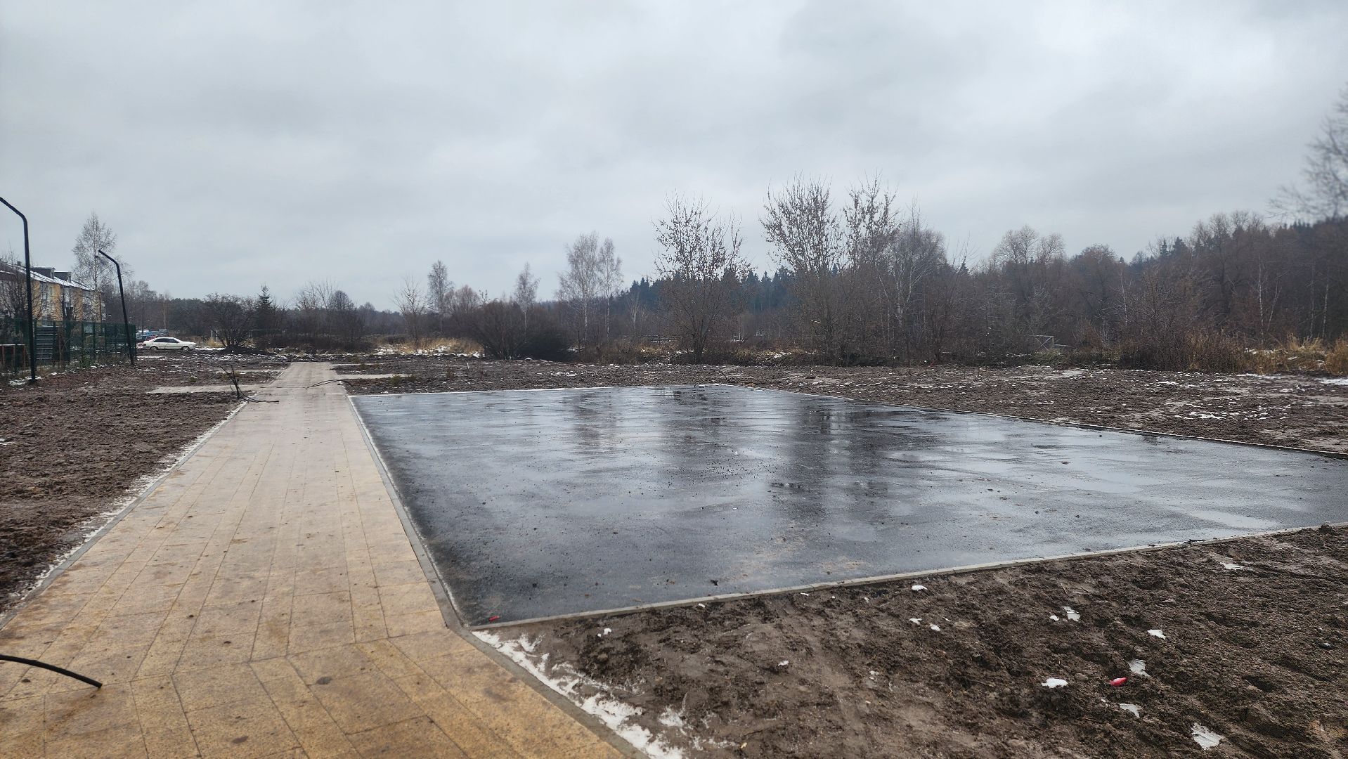 клин, благоустройство, семейный сквер, поселок 31 октября ,