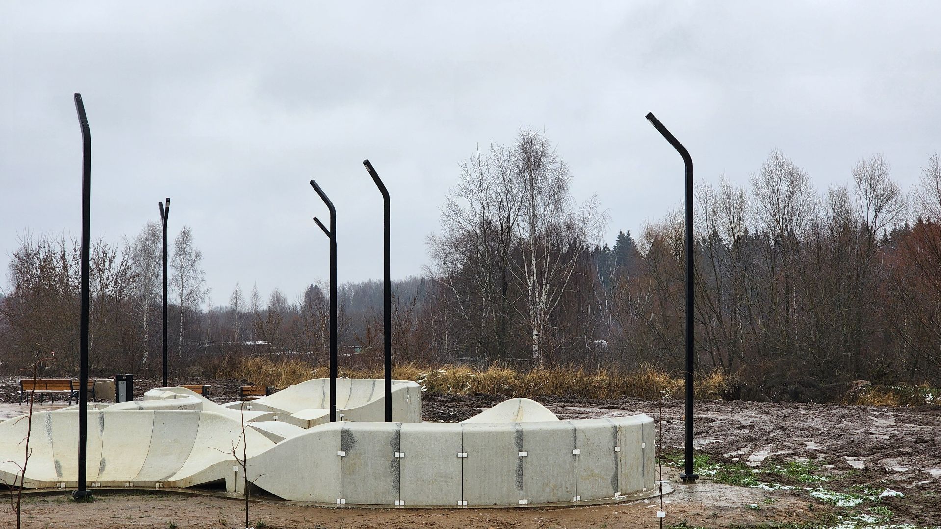 клин, благоустройство, семейный сквер, поселок 31 октября ,