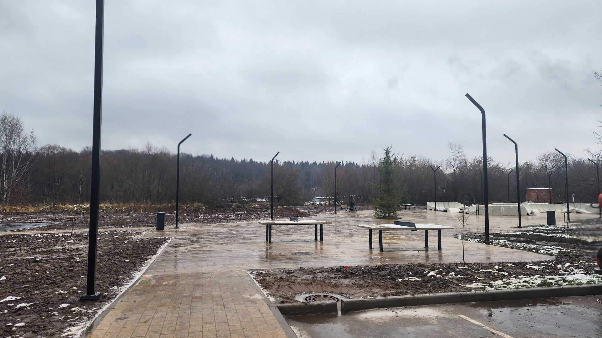 клин, благоустройство, семейный сквер, поселок 31 октября ,