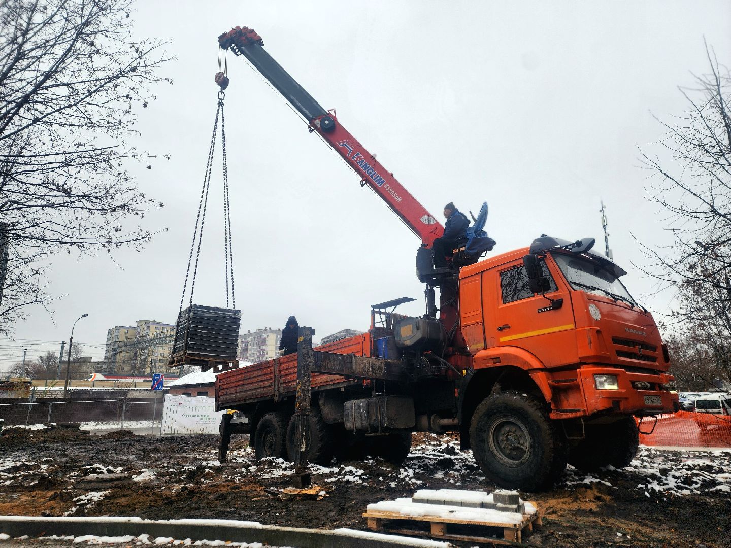 благоустройство, сквер , городская среда, осенне-зимний период,