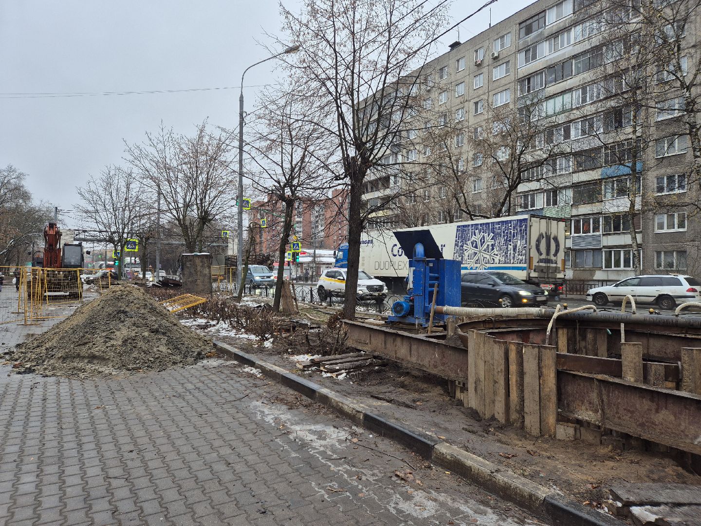 ремонт канализационного коллектора, орехово-зуево,