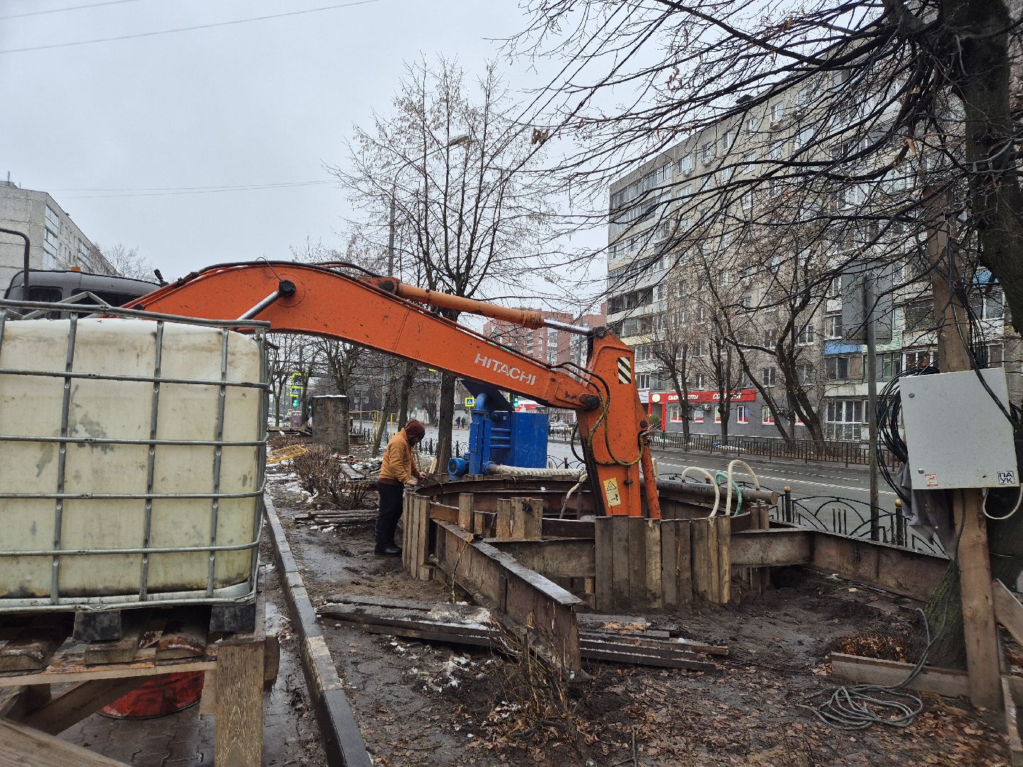 ремонт канализационного коллектора, орехово-зуево,