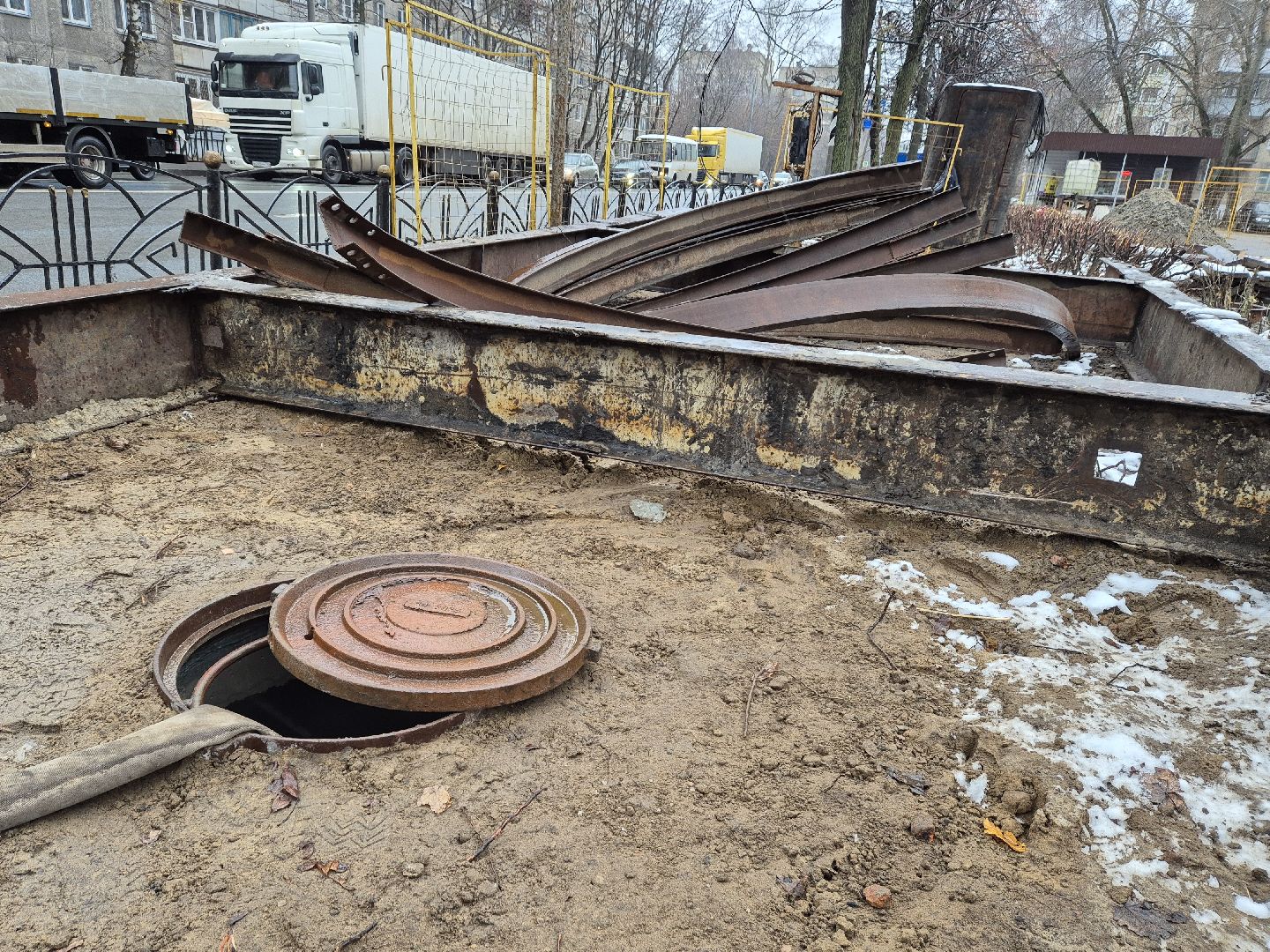 ремонт канализационного коллектора, орехово-зуево,