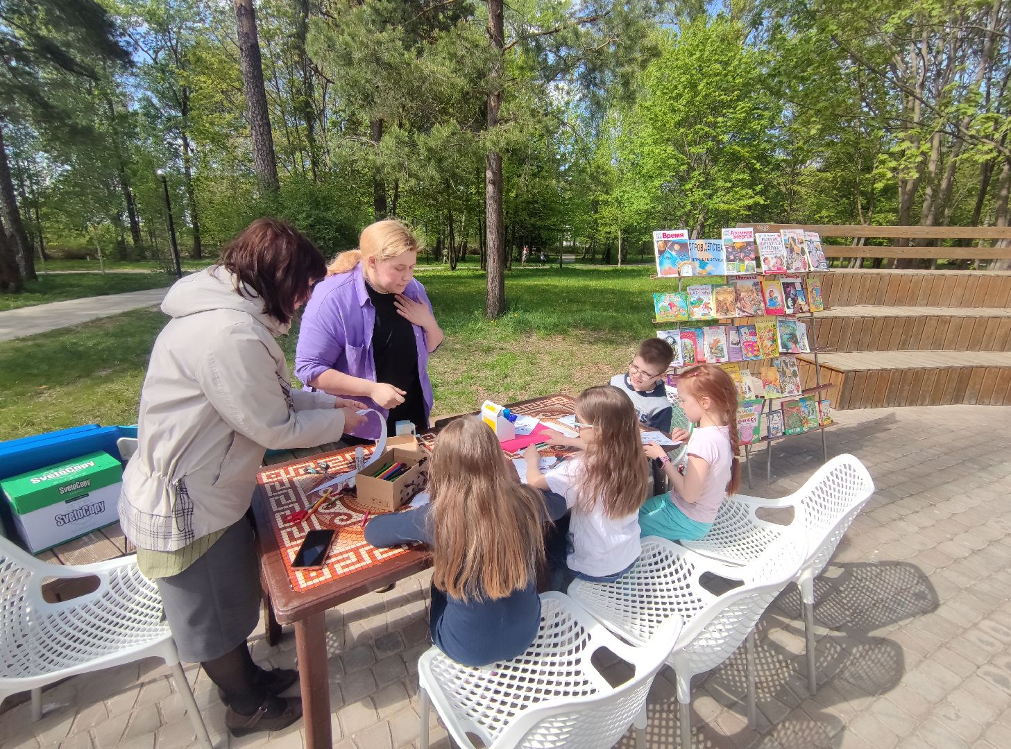 Библиотека Левобережья, мастер-класс, Дубна
