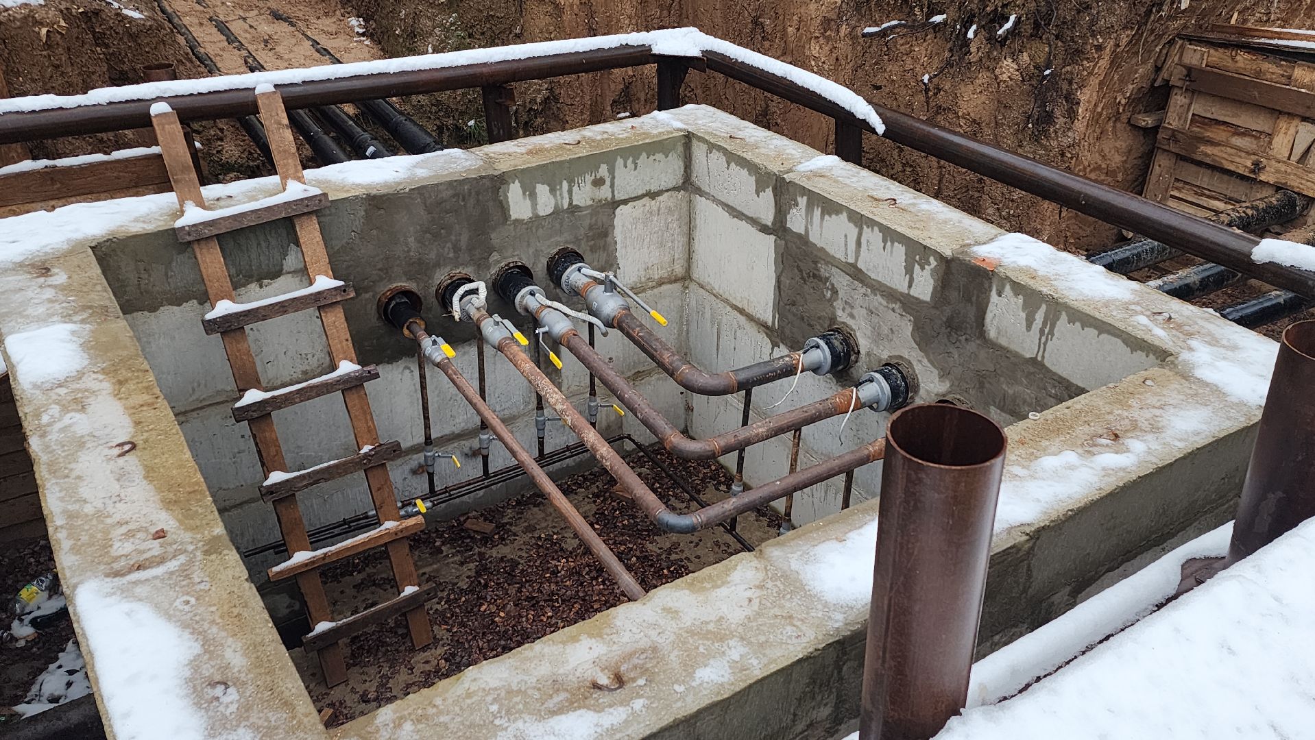 волоколамск, сычево, ремонт теплосетей,