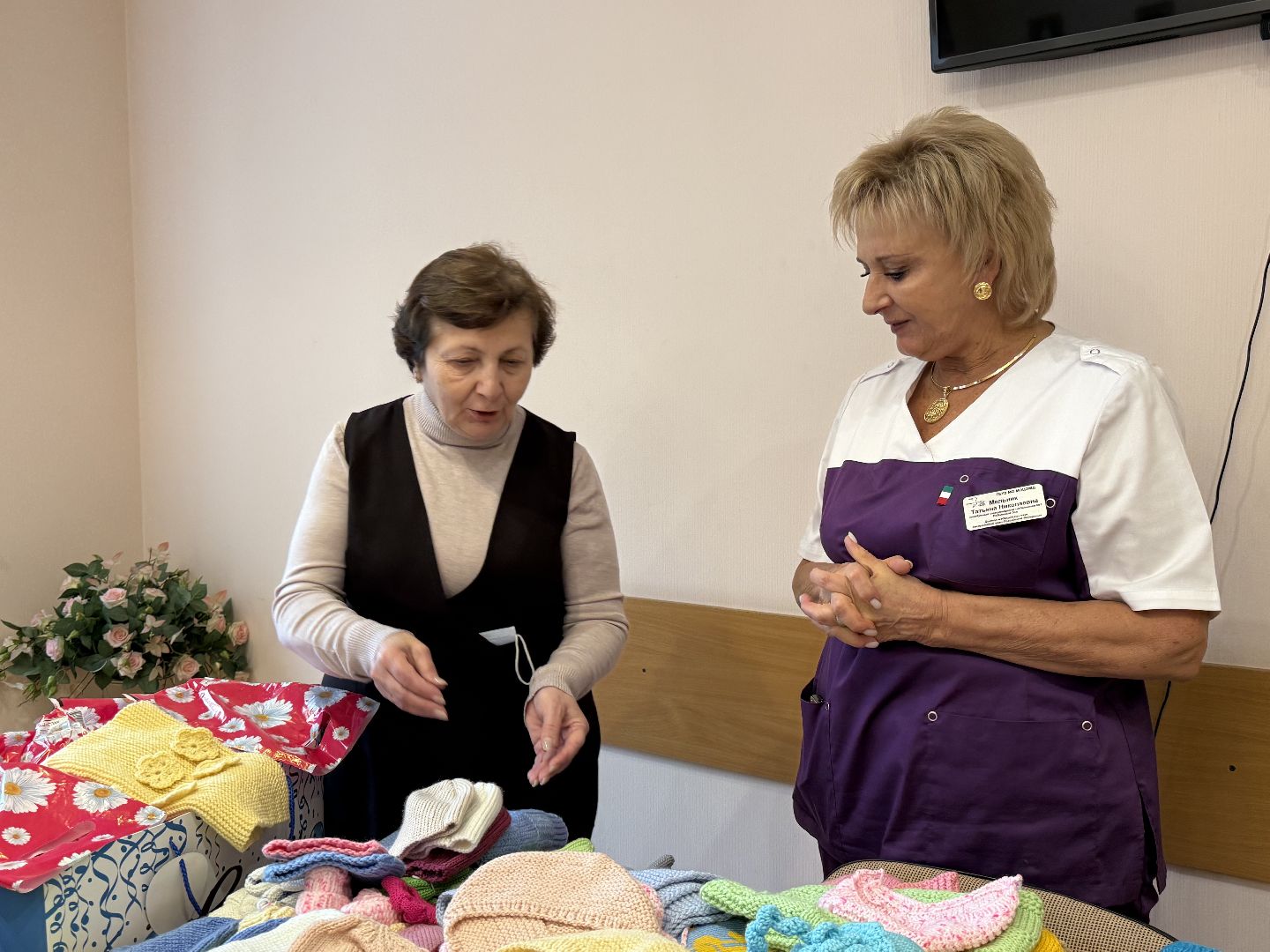 Люберцы , Моцомд, день недоношенных детей, Вязаные вещи, Единая россия,