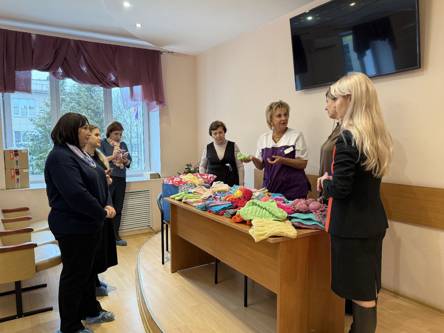 Люберцы , Моцомд, день недоношенных детей, Вязаные вещи, Единая россия,