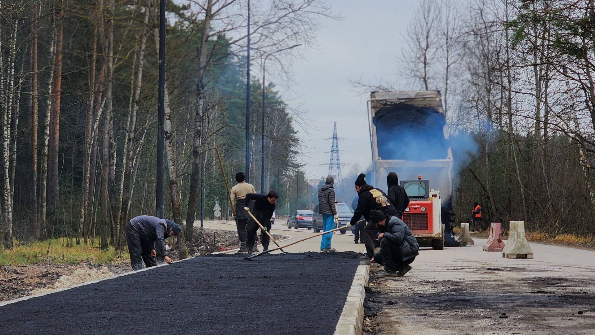 благоустройство, велодорожка, лосино-петровский,