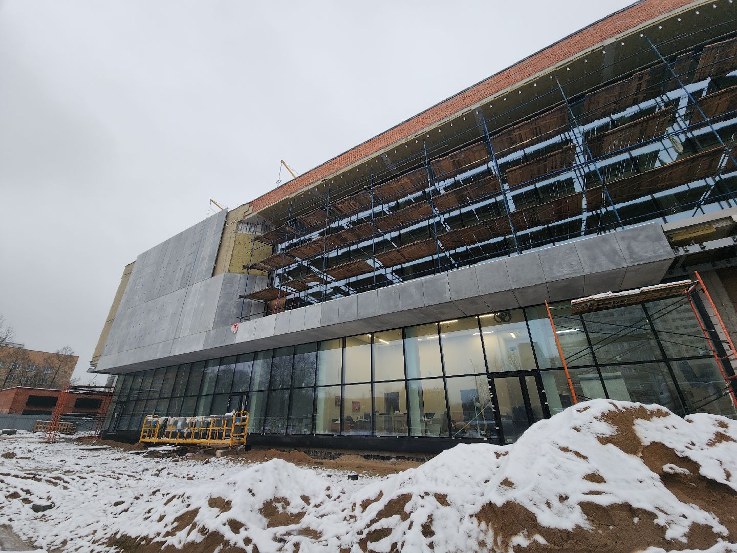 Черноголовка, Строительство , Культурный центр ландау,