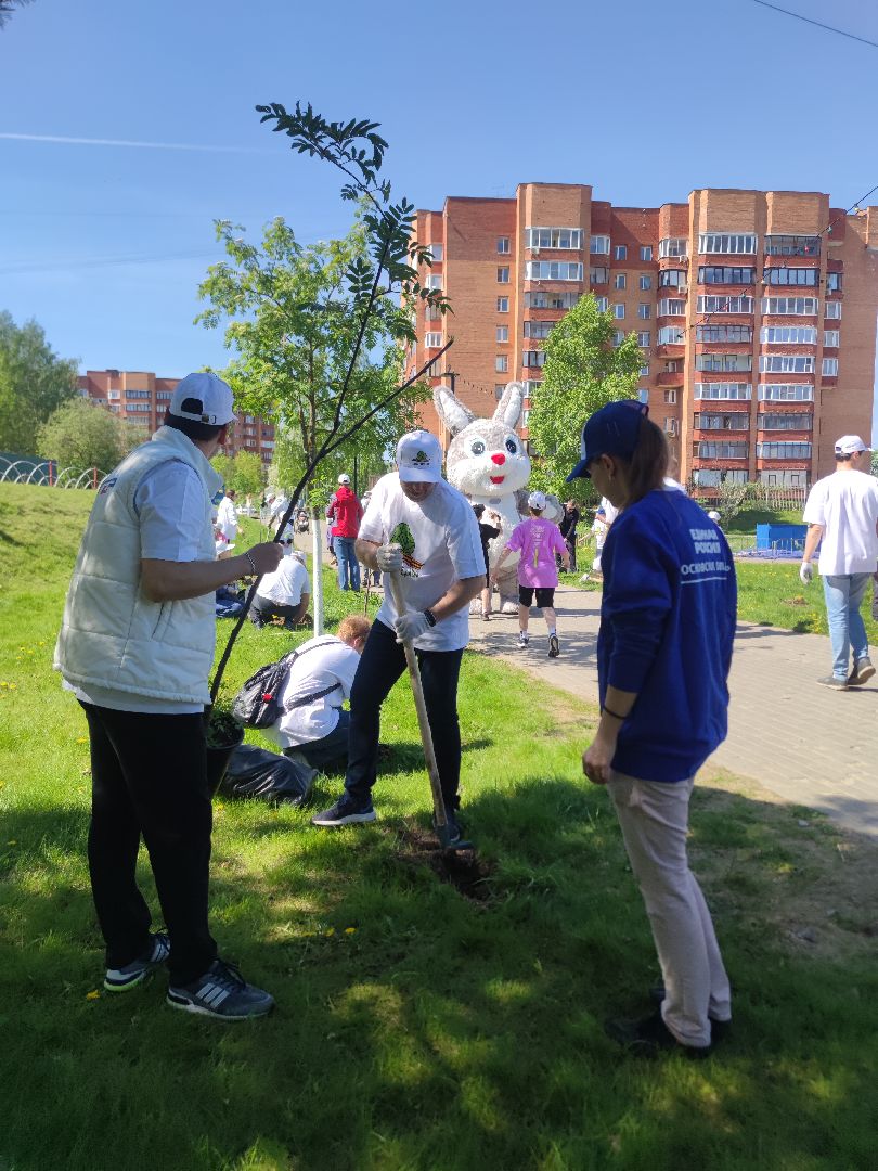 Единая Россия, партия, Лес Победы, Дубна