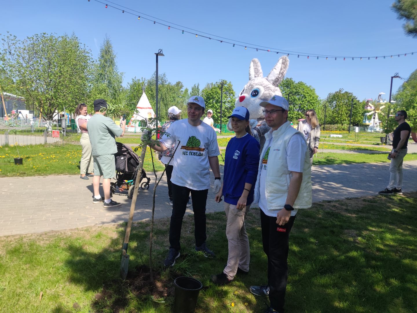 Единая Россия, партия, Лес Победы, Дубна