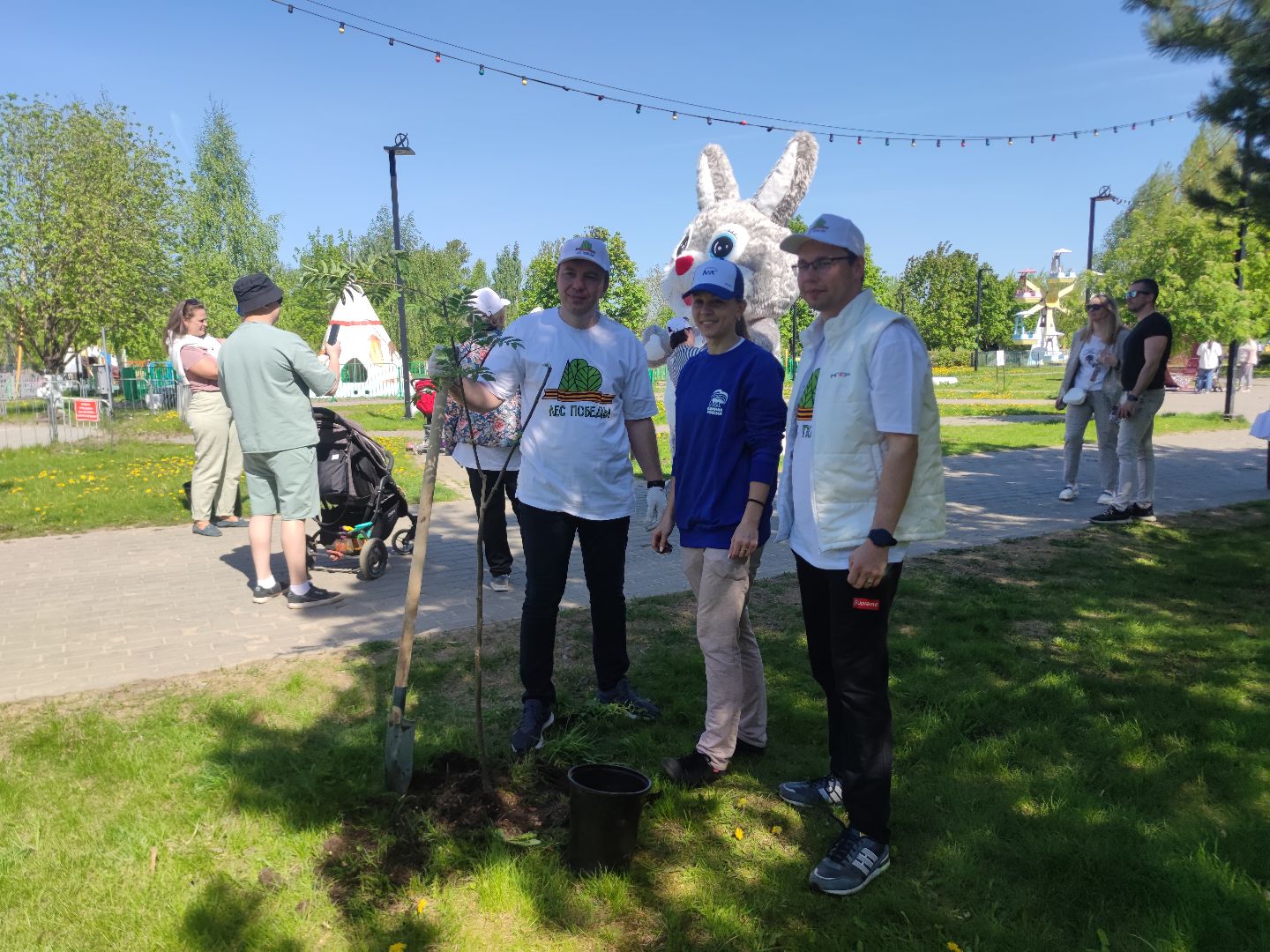 Единая Россия, партия, Лес Победы, Дубна