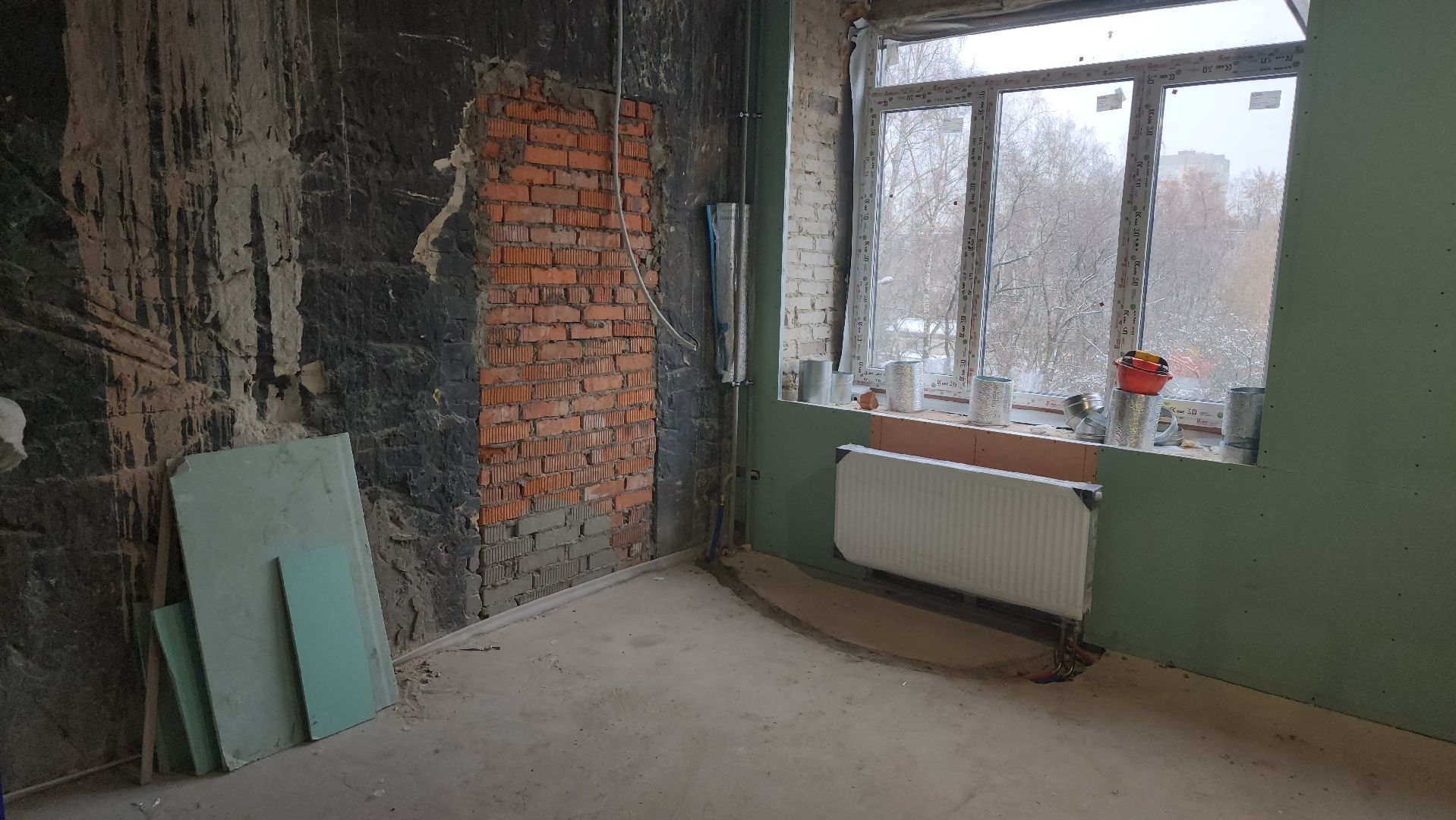 люберцы, ремонт ухтомской больницы, строители,