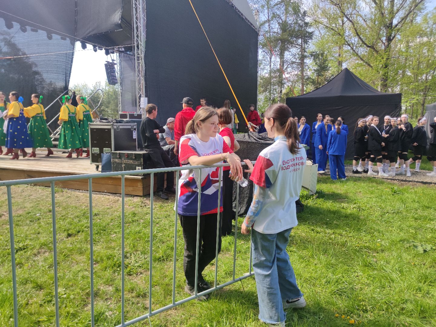 Город танцует в парках, волонтеры Подмосковья, Фестиваль, Дубна