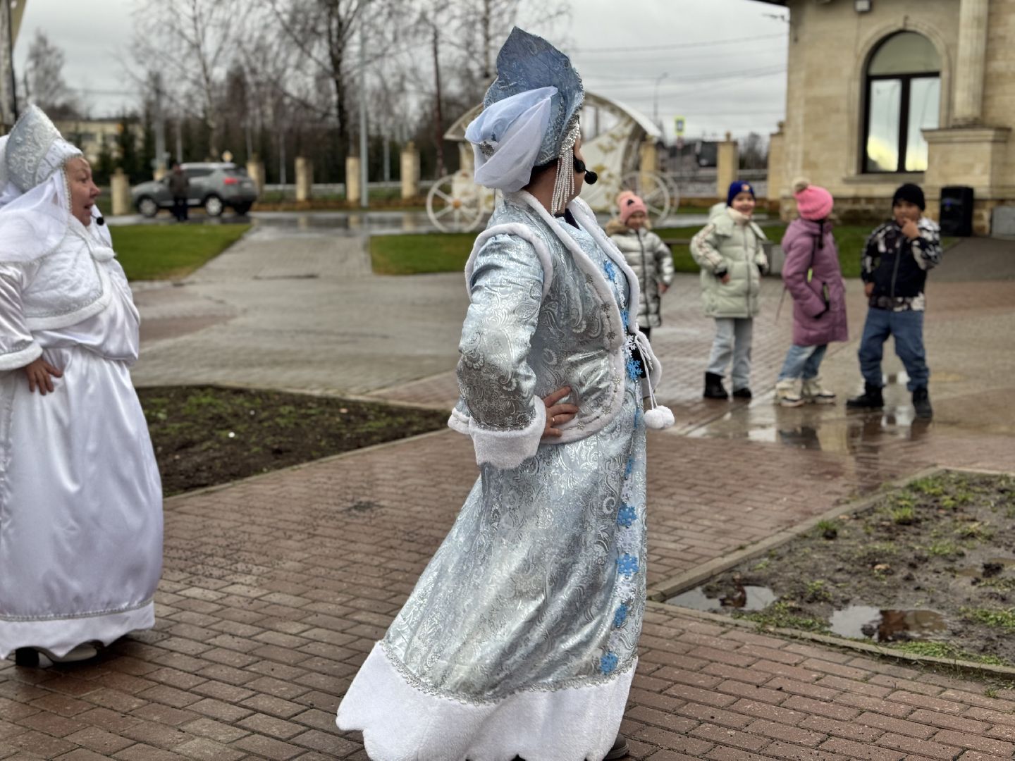 шаховская, день рождения деда мороза, зима в подмомсковье,