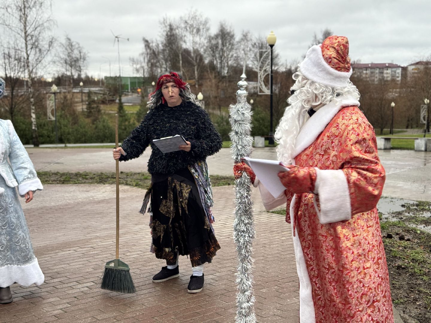 шаховская, день рождения деда мороза, зима в подмомсковье,