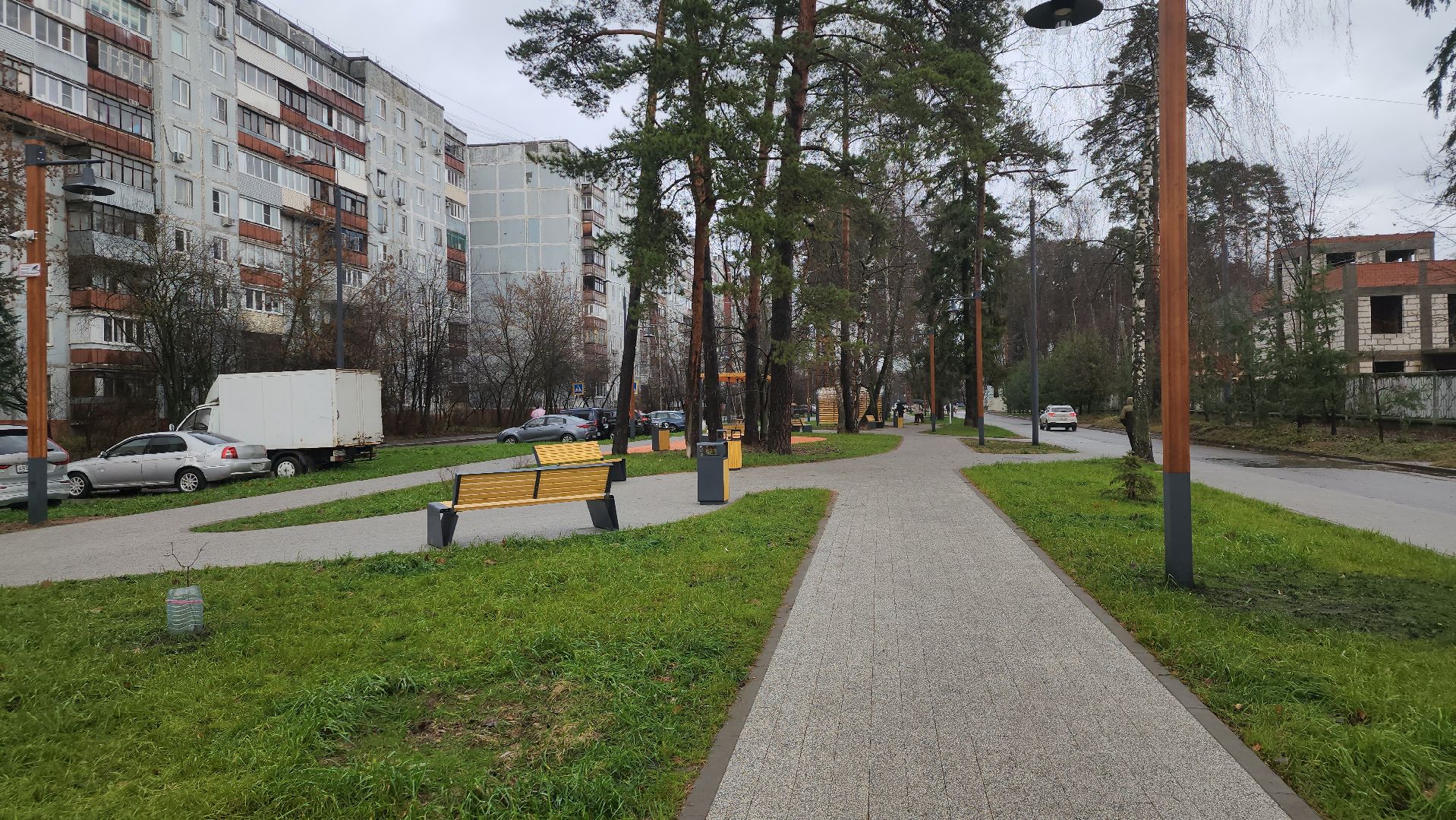 королёв, благоустройство сквера, Новое общественное пространство,